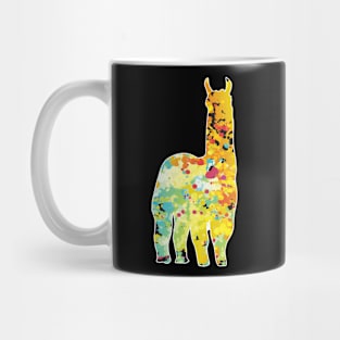 Funny giraffe colorful tshirt Mug